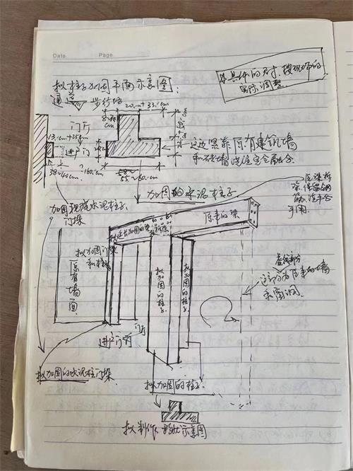 周末750方別墅工地學習